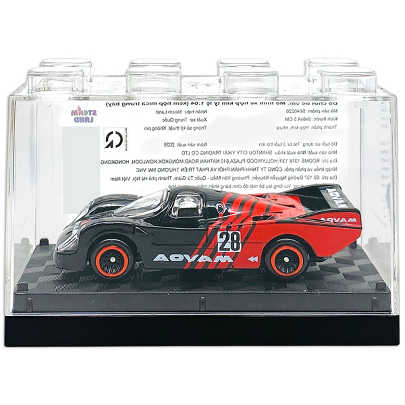 Steam Land-S040226- Mô Hình Xe Kim Loại Tỉ Lệ 1:64 (Kèm Hộp Mica) (Giao Mẫu Ngẫu Nhiên)