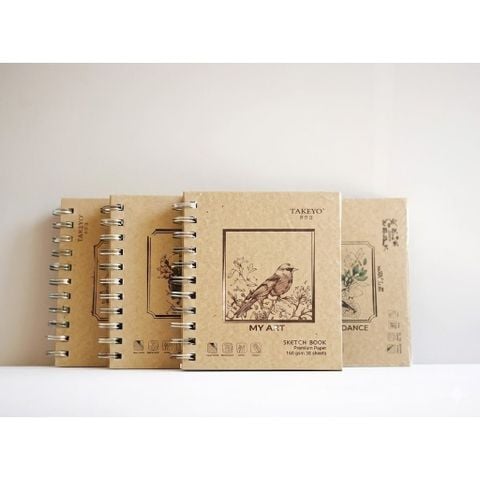 Sổ Lò Xo Takeyo 30 Tờ 8669 (0061-Hạnh Thuận)