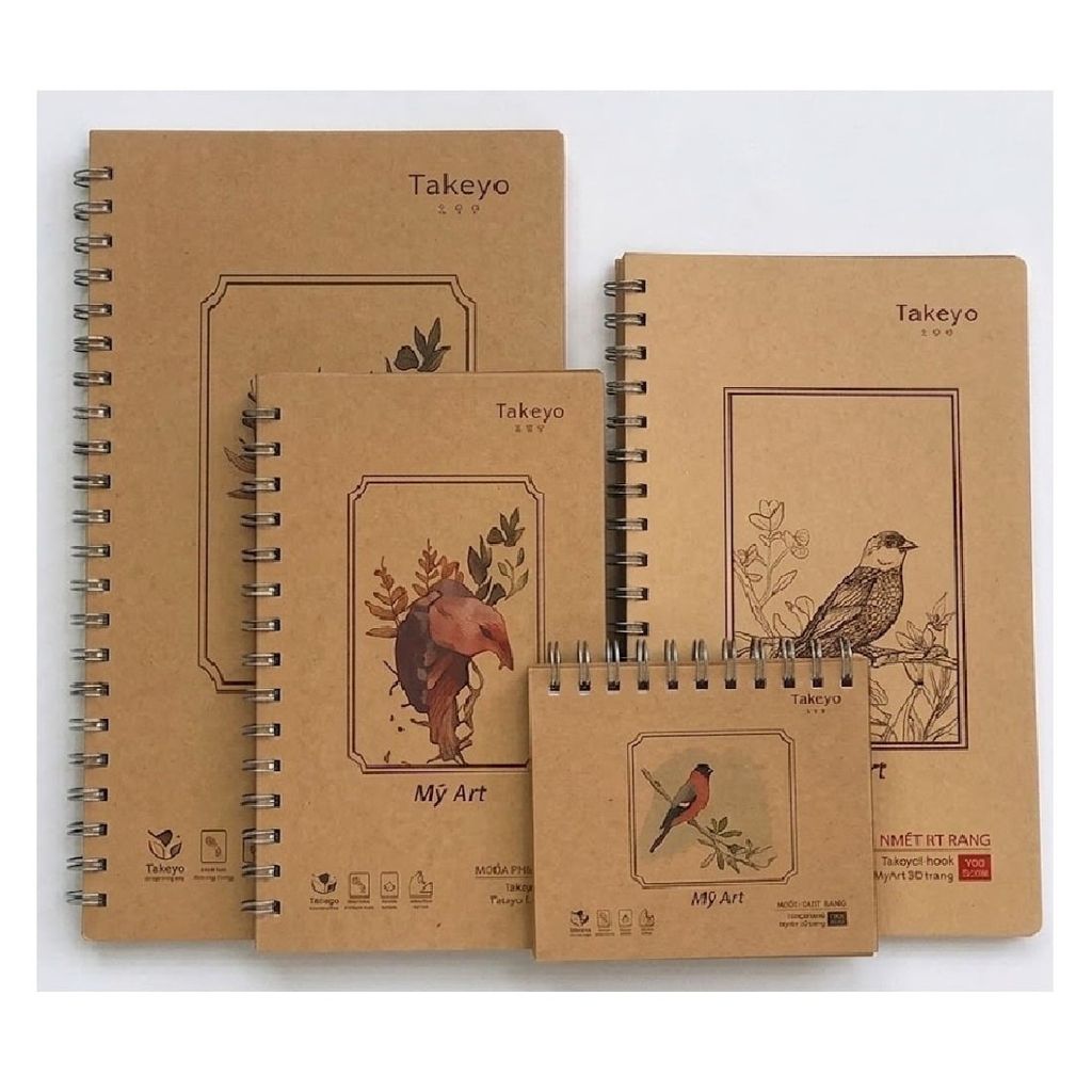 Sổ Lò Xo Takeyo 30 Tờ 8671 (0061-Hạnh Thuận)