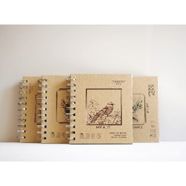 Sổ Lò Xo Takeyo 30 Tờ 8672 (0061-Hạnh Thuận)