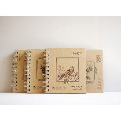 Sổ Lò Xo Takeyo 30 Tờ 8672 (0061-Hạnh Thuận)