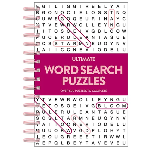 Ultimate 600 Puzzles - Word Search - Plum