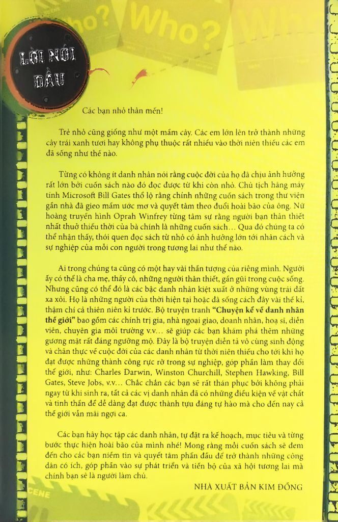 WHO CHUYỆN KỂ VỀ DANH NHÂN THẾ GIỚI-KARL MARX