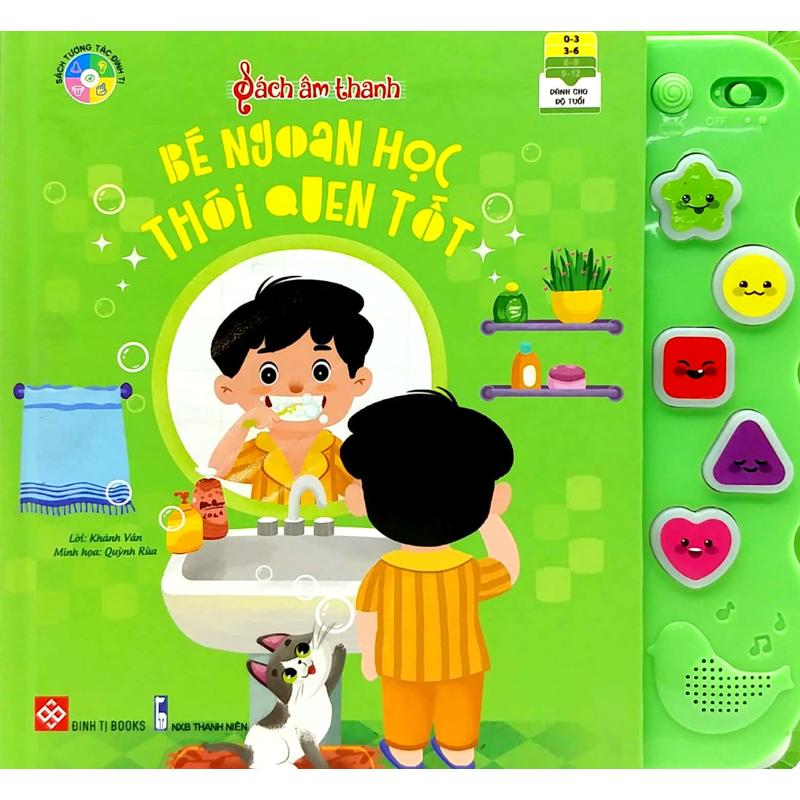Sách Âm Thanh-Bé Ngoan Học Thói Quen Tốt