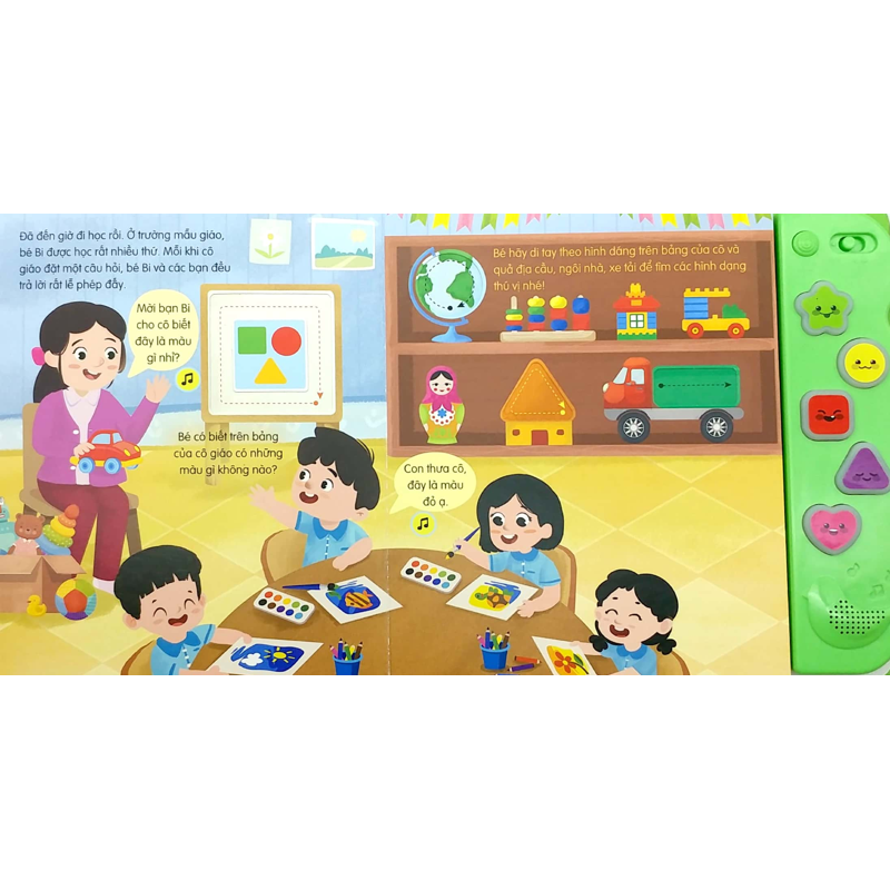 Sách Âm Thanh-Bé Ngoan Học Thói Quen Tốt