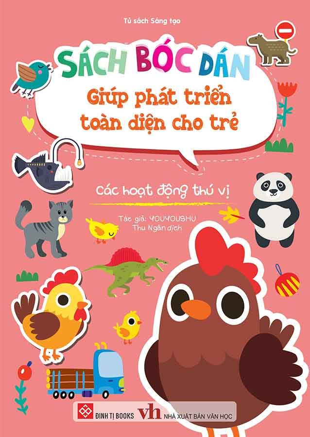 Sách Bóc Dán Giúp Phát Triển Toàn Diện Cho Trẻ - Các Hoạt Động Thú Vị