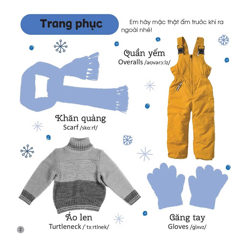 Sách Bóc Dán Phát Triển Ngôn Ngữ Và Nhận Biết - Giáng Sinh