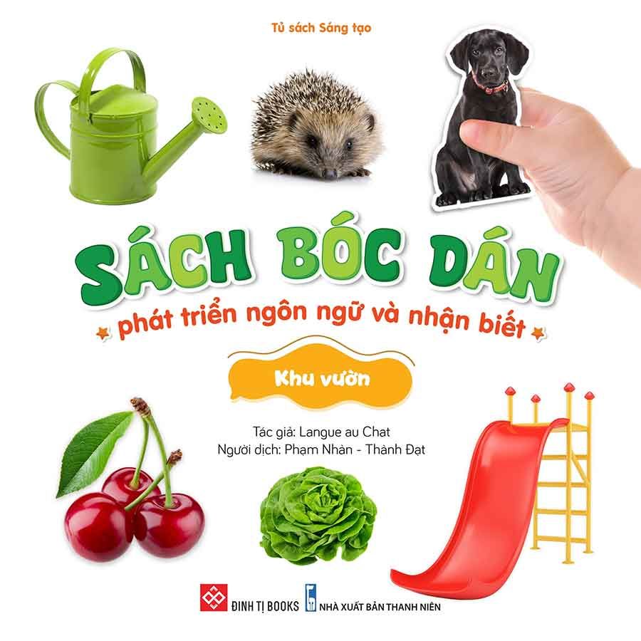 Sách Bóc Dán Phát Triển Ngôn Ngữ Và Nhận Biết - Khu Vườn