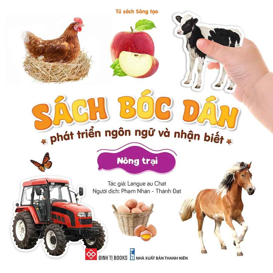 Sách Bóc Dán Phát Triển Ngôn Ngữ Và Nhận Biết - Nông Trại