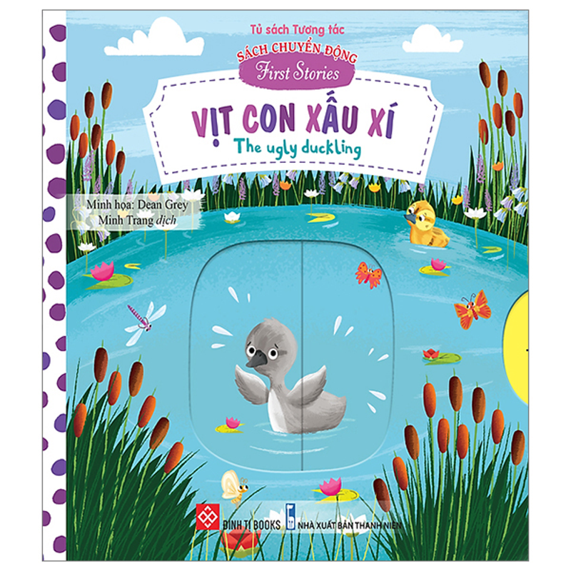 Sách Chuyển Động - Công Chúa Tóc Mây (Song Ngữ Anh - Việt)