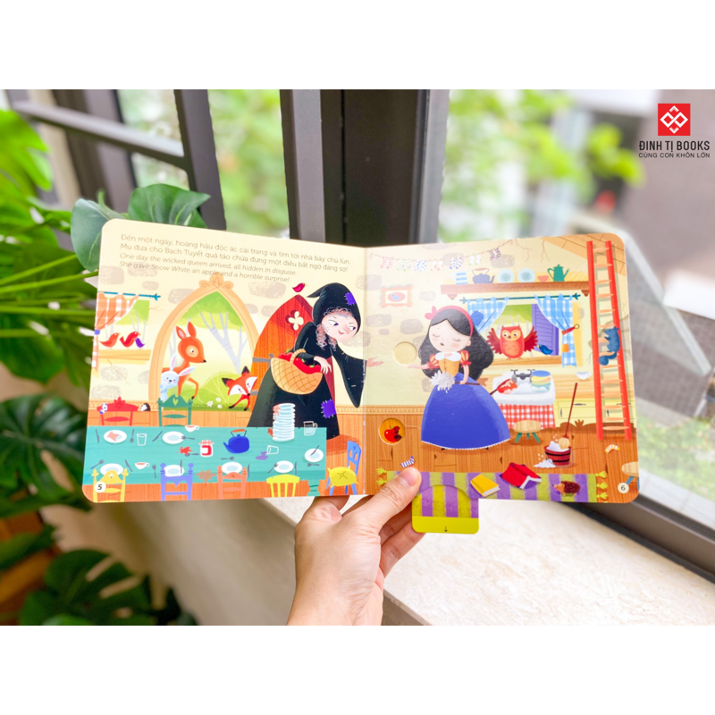 Sách Chuyển Động - Nàng Bạch Tuyết (Song Ngữ Anh - Việt)