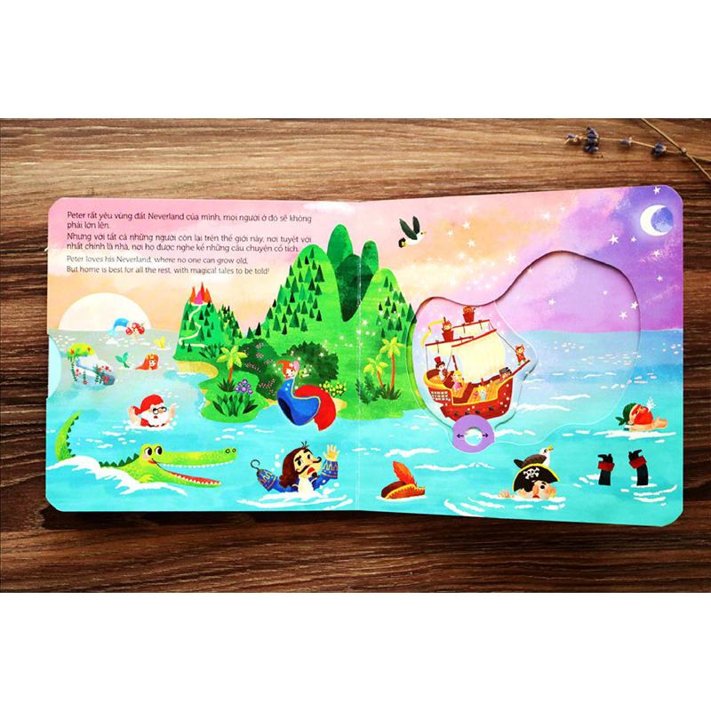 Sách Chuyển Động-Peter Pan