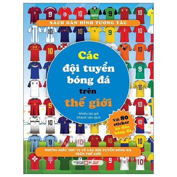 Sách Dán Hình Tương Tác - Các Đội Tuyển Bóng Đá Trên Thế Giới