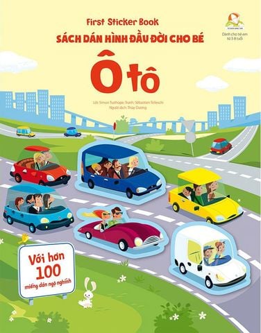 First Sticker Book - Sách Dán Hình Đầu Đời Cho Bé - Ô Tô