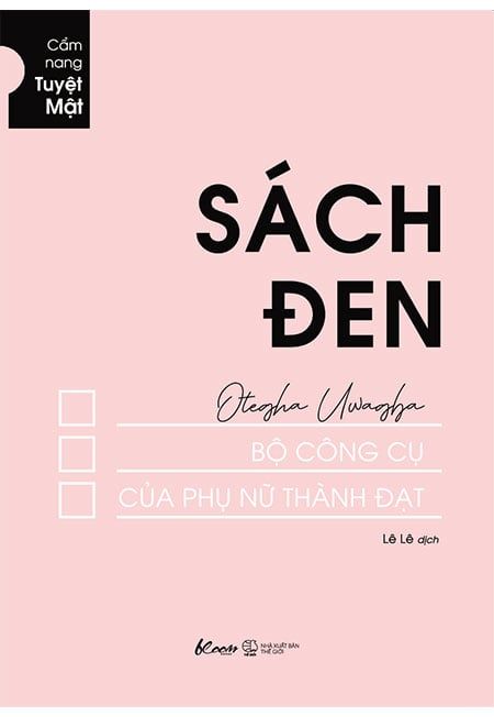 Sách Đen - Bộ Công Cụ Của Phụ Nữ Thành Đạt