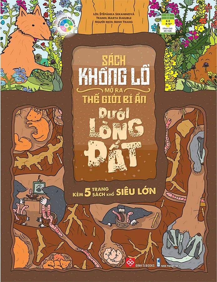 Sách Khổng Lồ Mở Ra Thế Giới Bí Ẩn Dưới Lòng Đất