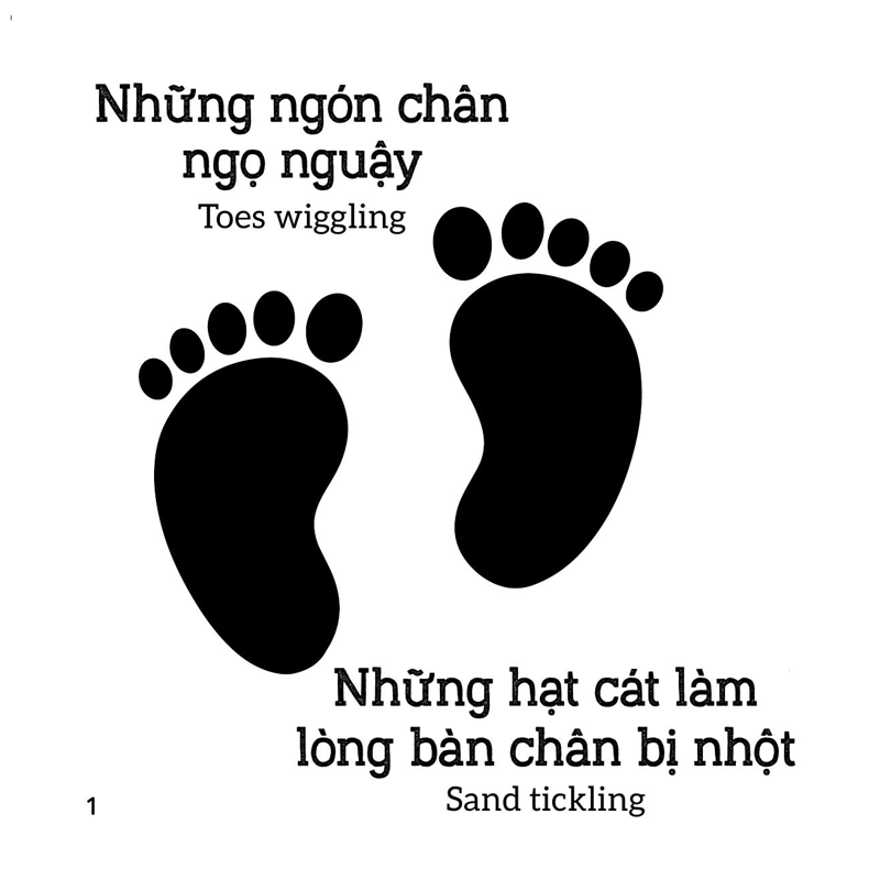 Sách Kích Thích Thị Giác - Em Bé Thấy Gì? - Đi Biển