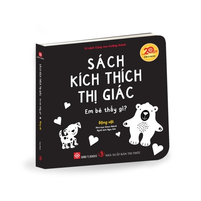 Sách Kích Thích Thị Giác - Em Bé Thấy Gì? - Động Vật