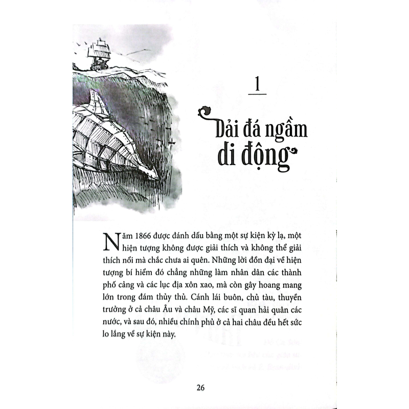 Sách Kinh Điển - Hai Vạn Dăm Dưới Đáy Biển