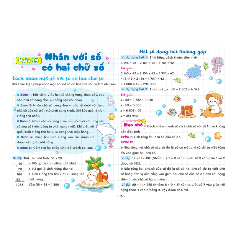 Sách Lịch Để Bàn Toán 4