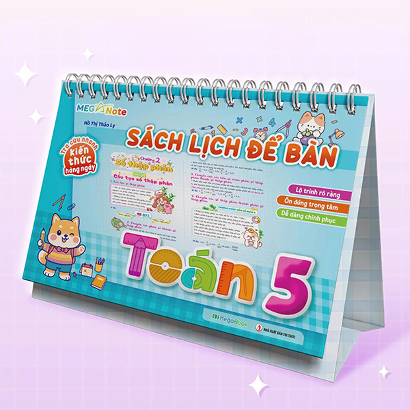 Sách Lịch Để Bàn Toán 5