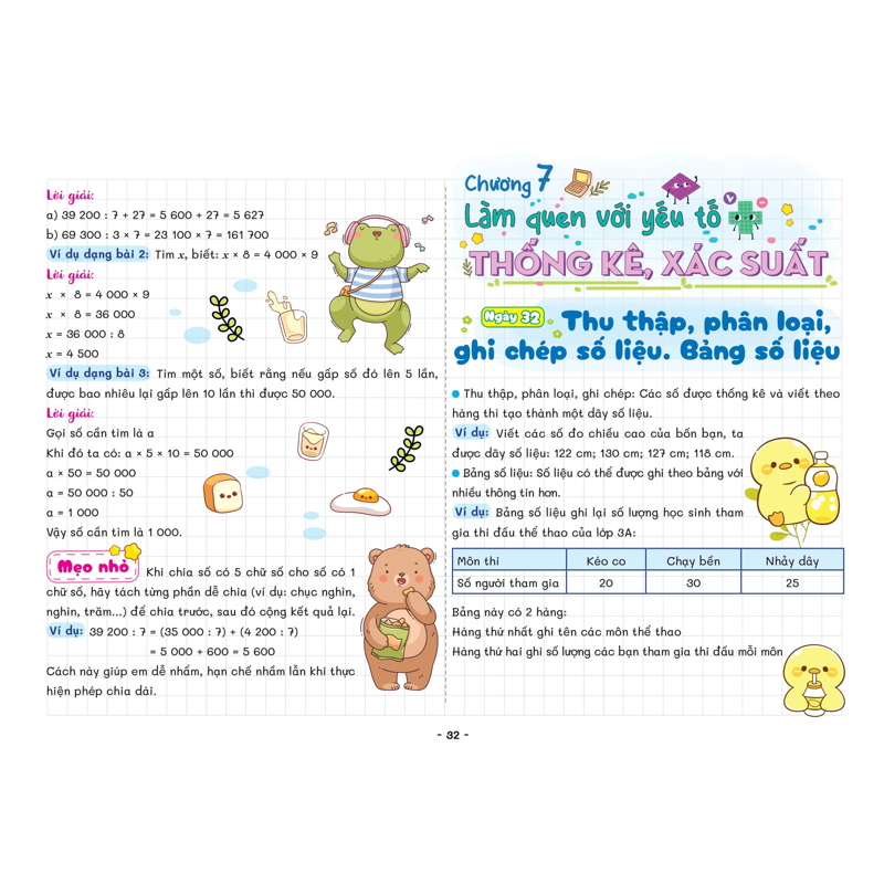 Tra Cứu Nhanh Kiến Thức Hàng Ngày - Sách Lịch Để Bàn Toán 3