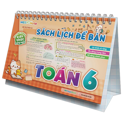 Tra Cứu Nhanh Kiến Thức Hàng Ngày - Sách Lịch Để Bàn Toán 6
