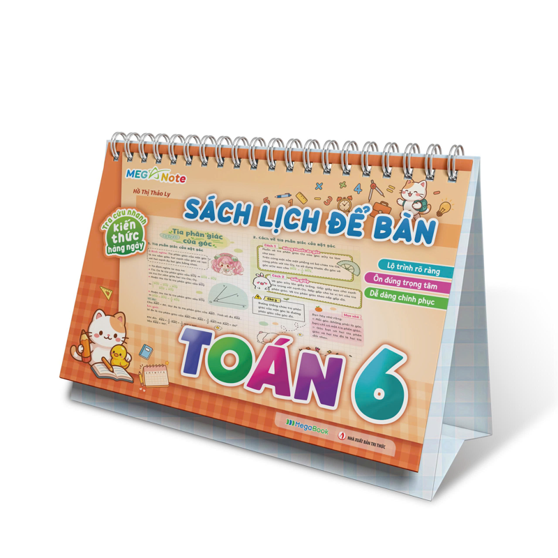 Tra Cứu Nhanh Kiến Thức Hàng Ngày - Sách Lịch Để Bàn Toán 6