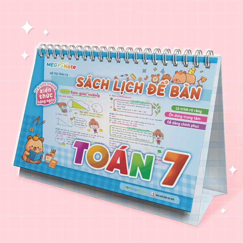 Sách Lịch Để Bàn Toán Lớp 7