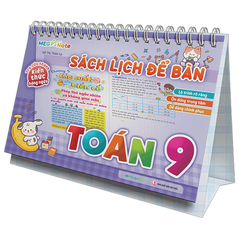 Tra Cứu Nhanh Kiến Thức Hàng Ngày - Sách Lịch Để Bàn Toán 9