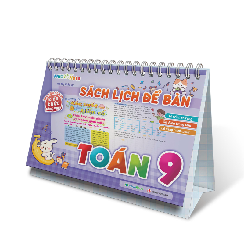Tra Cứu Nhanh Kiến Thức Hàng Ngày - Sách Lịch Để Bàn Toán 9