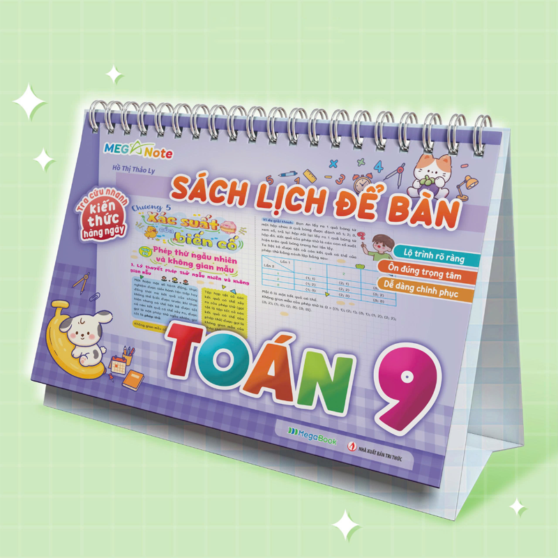 Tra Cứu Nhanh Kiến Thức Hàng Ngày - Sách Lịch Để Bàn Toán 9