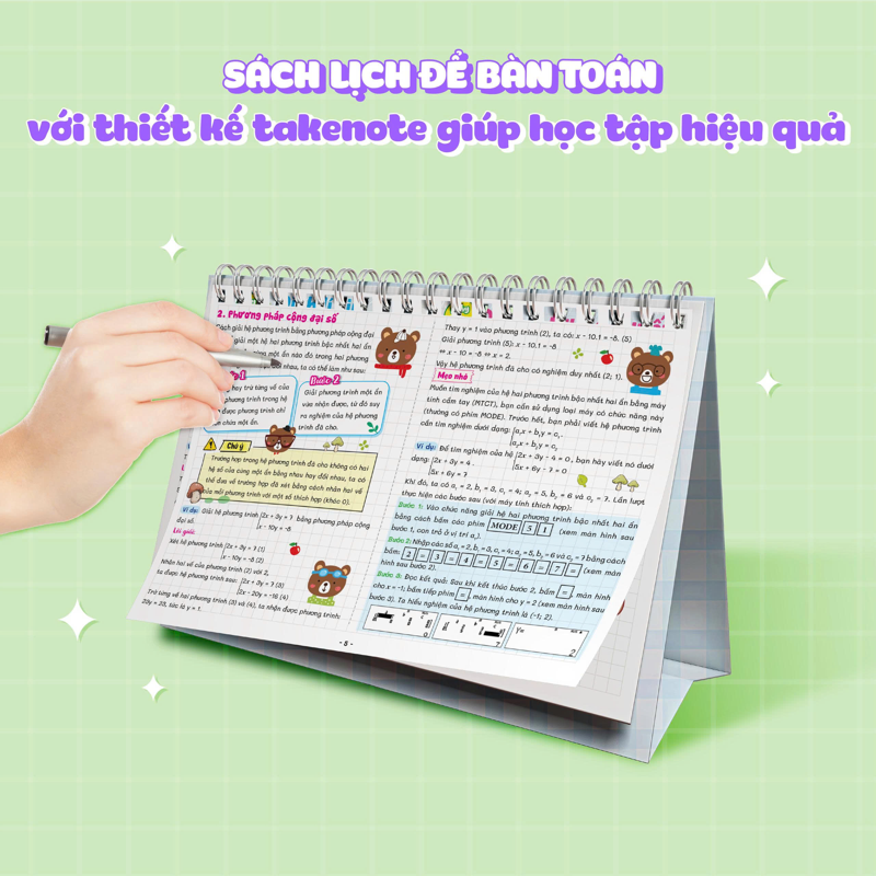 Tra Cứu Nhanh Kiến Thức Hàng Ngày - Sách Lịch Để Bàn Toán 9