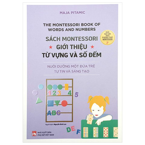 Sách Montessori Giới Thiệu Từ Vựng Và Số Đếm