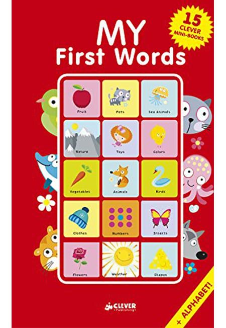 My First Words: 15 CLEVER Mini-Books Box Set