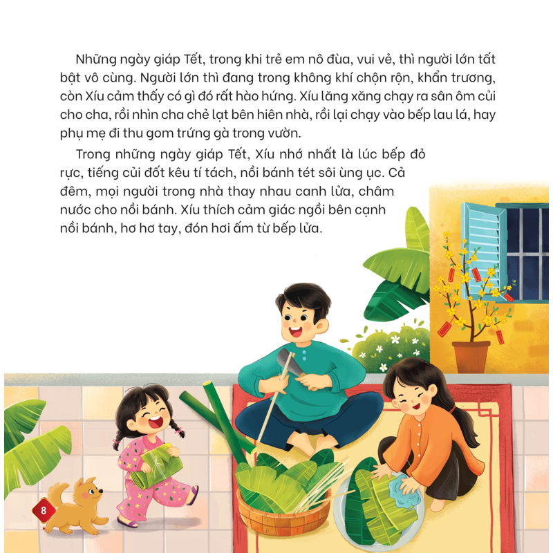 Đọc Sách Ngày Xuân Quây Quần Đón Tết - Pháo Hoa Đêm Giao Thừa
