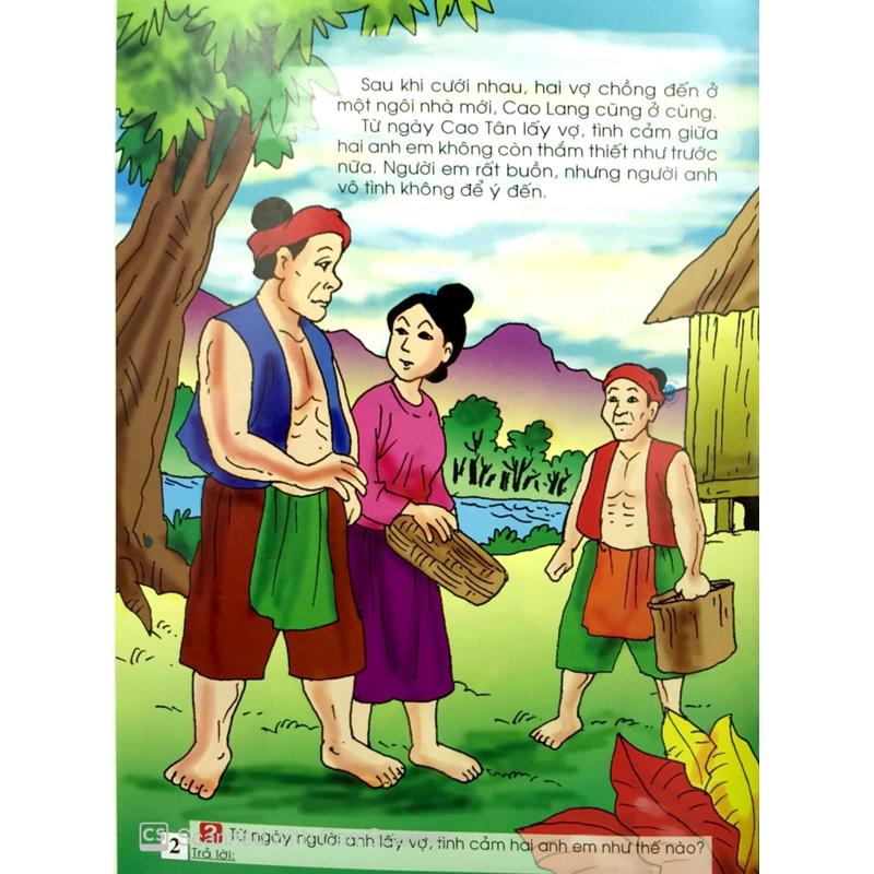 Tủ Sách Phát Triển Ngôn Ngữ Tiếng Việt - Truyện Cổ Tích Việt Nam Đặc Sắc - Sự Tích Trầu Cau