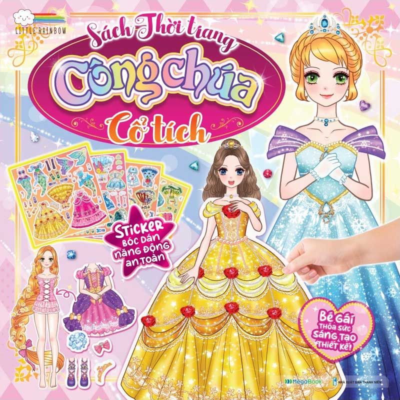 Sách Thời Trang Công Chúa Cổ Tích