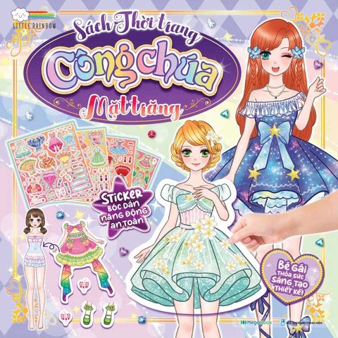 Sách Thời Trang Công Chúa Mặt Trăng