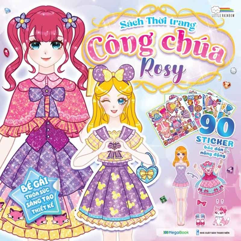 Sách Thời Trang Công Chúa Rosy