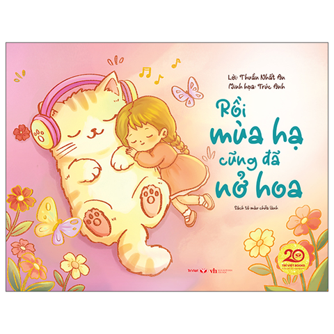 Sách Tô Màu Chữa Lành - Rồi Mùa Hạ Cũng Đã Nở Hoa