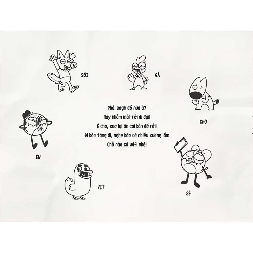 Sách Tô Màu - Muôn Nơi Én Tới