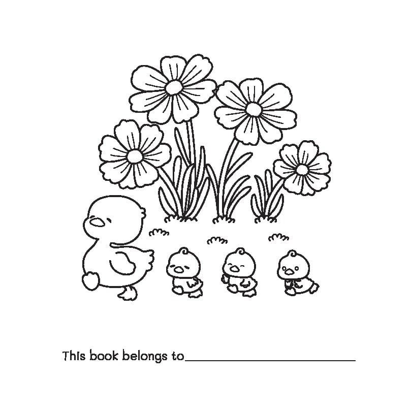 Sách Tô Màu Recycling Garden-Cute & Comfly Coloring Book