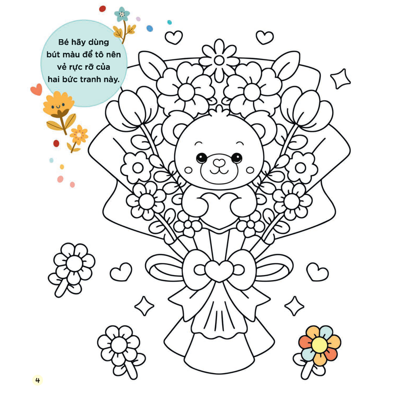 Sách Tô Màu - Thế Giới Của Trà Sữa Boba