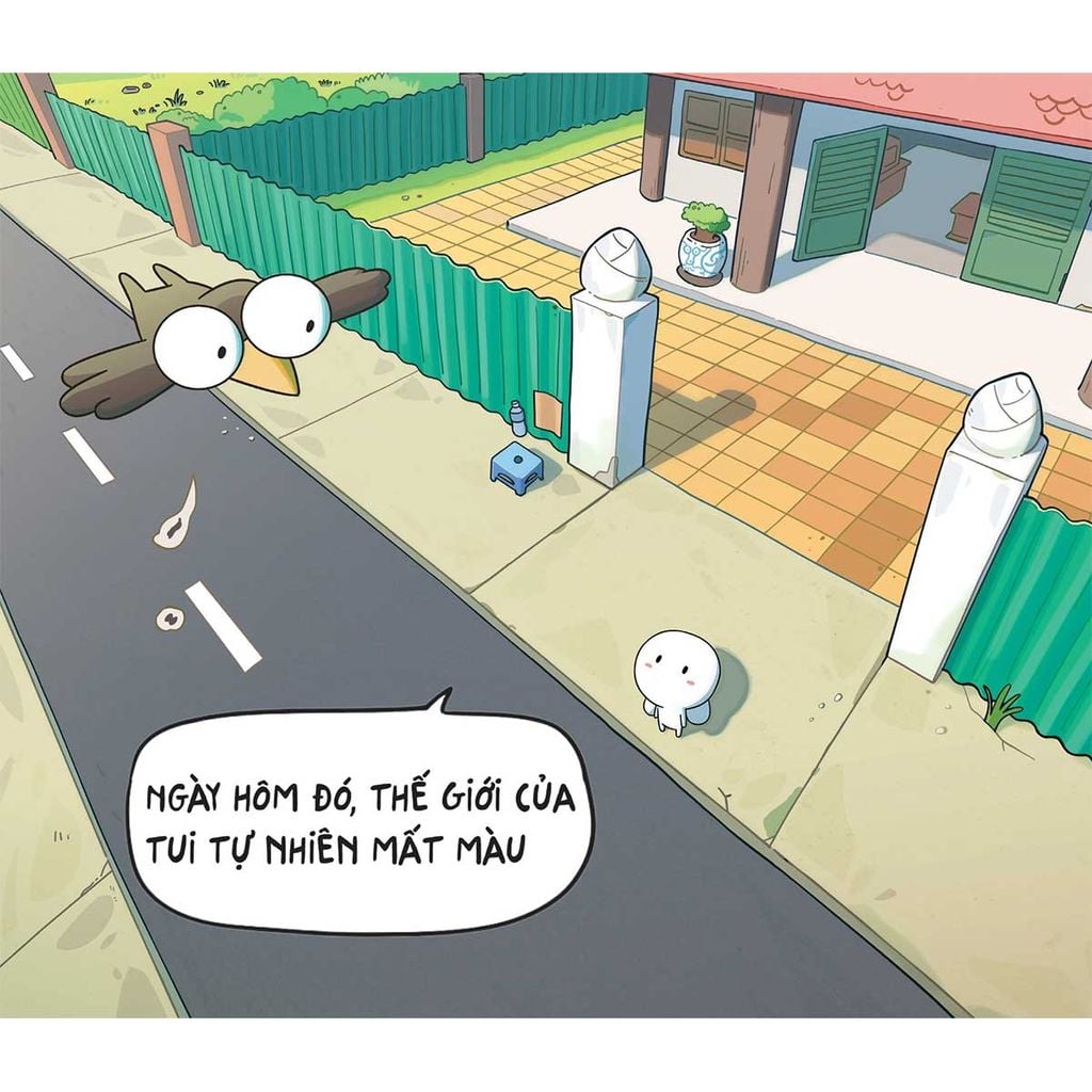 Sách Tô Màu - Thỏ Bảy Màu Trong Thế Giới Bay Màu