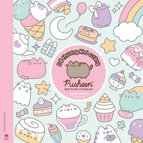 Sách Tô Màu Và Tương Tác Pusheen: Dễ Thương Khó Cưỡng (Dự kiến phát hành 26.06.2026)