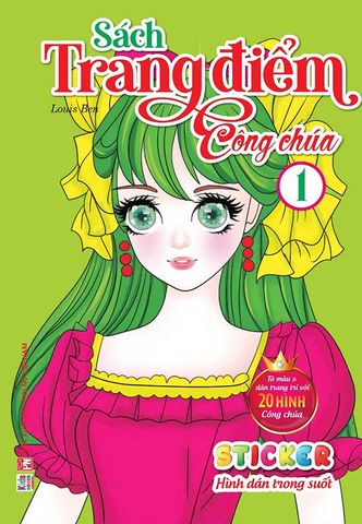 Sticker Sách Trang Điểm Công Chúa 1
