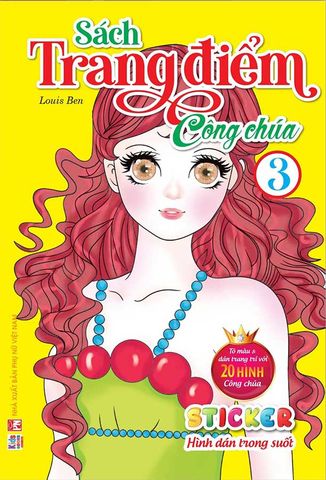 Sticker Sách Trang Điểm Công Chúa 3