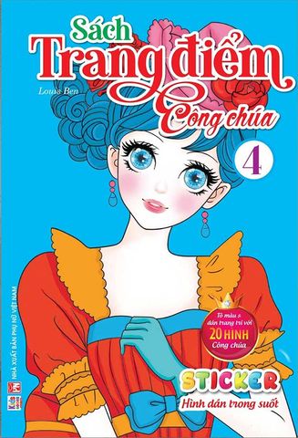 Sticker Sách Trang Điểm Công Chúa 4