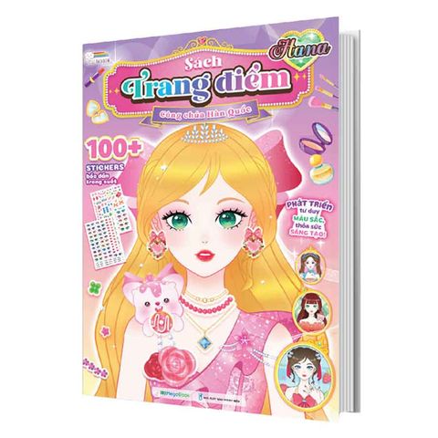 Sách Trang Điểm Công Chúa Hàn Quốc Hana